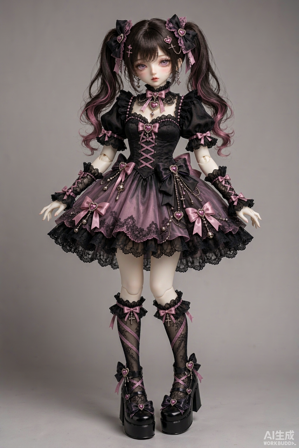Jirai-kei twin set atelier reference